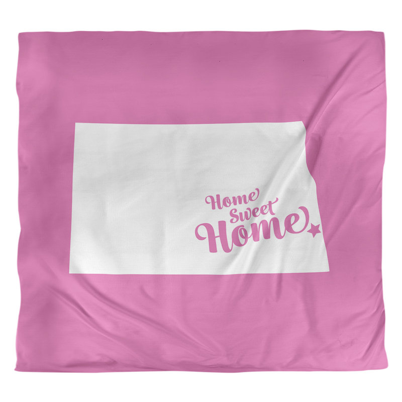 Housse de couette pour la maison, Housse de couette pour très grand lit, Rose, Microfibre