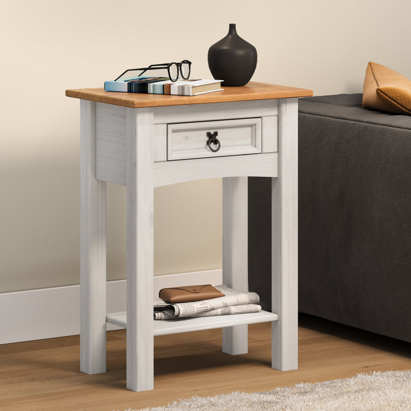 Subra Solid Wood End Table