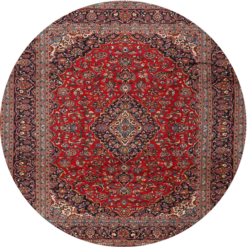 Charnai Oriental Indoor Rug, Round 5'