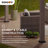 Sunjoy 13 x 15 ft. Wood Gazebo, Outdoor Patio Steel Hardtop Gazebo, Cedar Framed Wooden Gazebo with 2-Tier Metal Roof, Suitable for Patios, Lawn and Backyard-97842726