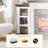 Aalieyah 72" W Electric Fireplace-1633644659