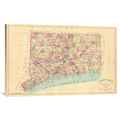 " State Of Connecticut, 1893 "