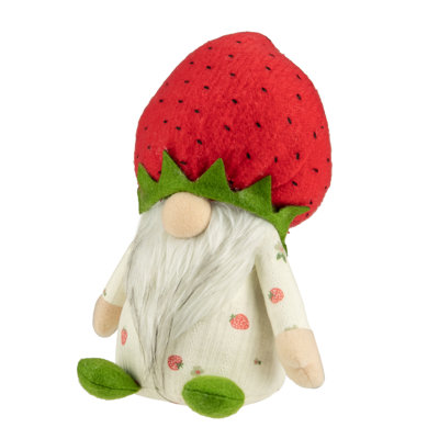 Gnome vert et rouge 9,5 po