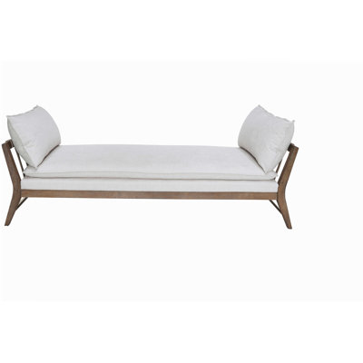 Daybed w/ Leather Strap Detail