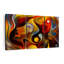 Portrait abstrait sur toile, ensemble de 3 pièces-331717814