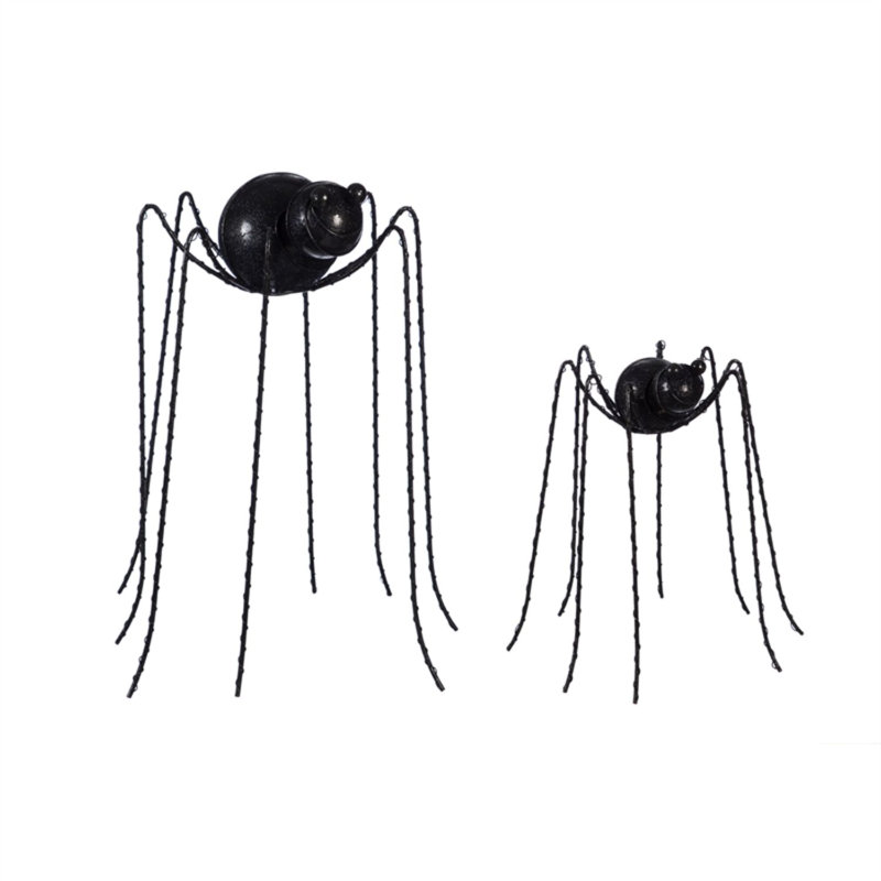 Ensemble de 2 statues Spooky Spider