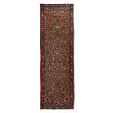 Red Traditional Wool Runner - 3'1"" x 10'2""