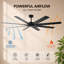 72-Inch Ceiling Fan Without Light