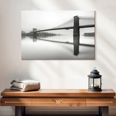 Hazy Brooklyn Bridge