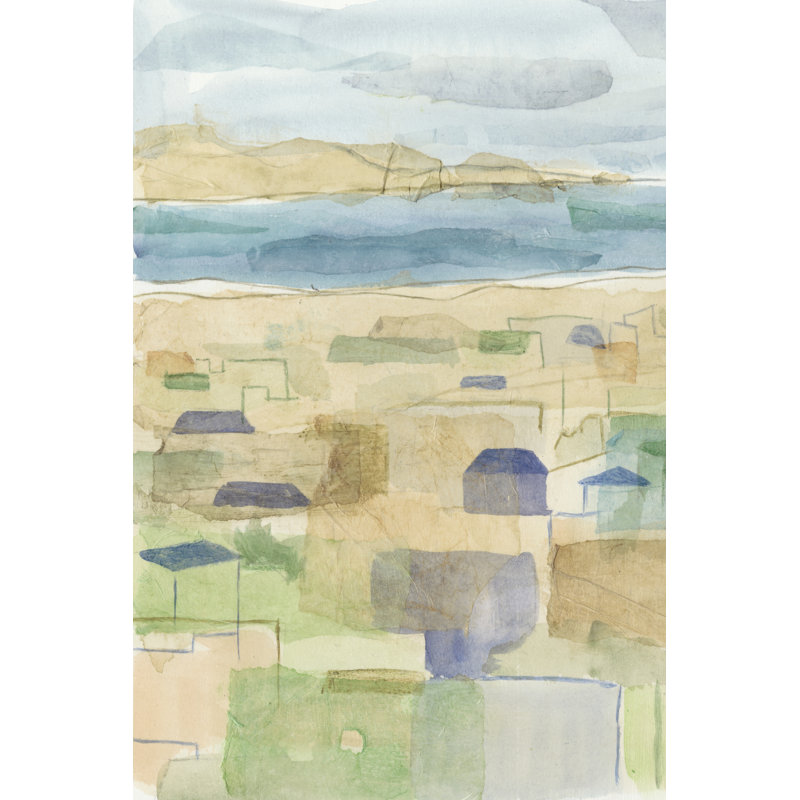 Mediterranean Coast I - Wrapped Canvas Print, 122cm H x 81cm W