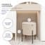 Repose-pieds rond moderne avec rangement-1788579434
