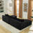 Boneless 115" Wide Modular Corduroy Sectional No Assembly-816380424