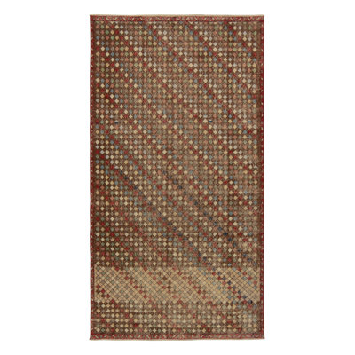 One-of-a-Kind Rectangle 5' X 9'2" Hand Knotted Area Rug