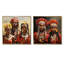 Ensemble de 2 décorations murales Tribal africain Vibrance I-102587895-102587899