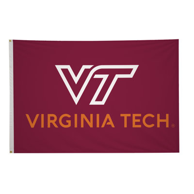 Virginia Tech Hokies - 5' x 8' Printed Nylon Flag - NCAA Licensed