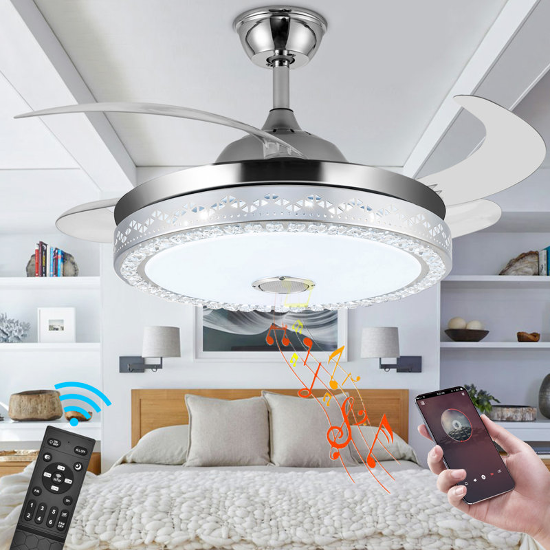 Lenzini 42'' Ceiling Fan with LED Lights