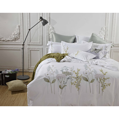 French Country Cotton Floral Duvet Cover