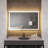 ANZZI 30-in. x 48-in. Frameless Wall Mounted LED Front/Back Light Bathroom Mirror with Defogger