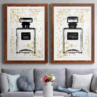 Glitter Perfume I - ensemble de 2 reproductions d'art