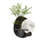 Black Free Form Sandstone Wall art