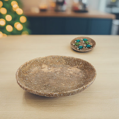 10"W Display Dish for Mini Sea Turtle Set