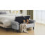 Banc de rangement de luxe Mid-Century Morden de 63 po de largeur avec accoudoirs-1694102233-1694102239