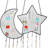 2-piece Black Earring Wall Holder Set