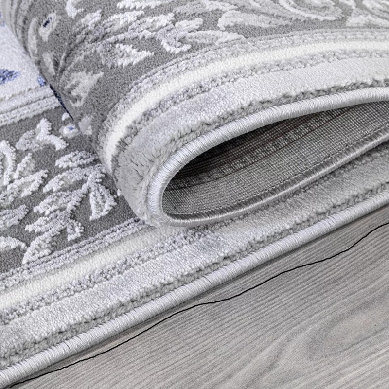Floral Flatweave Area Rug, Rectangle 160 x 230 cm
