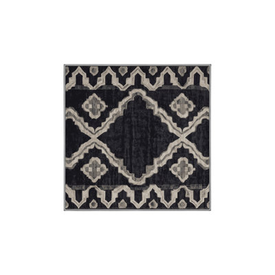 Machine Washable Purple Area Rug