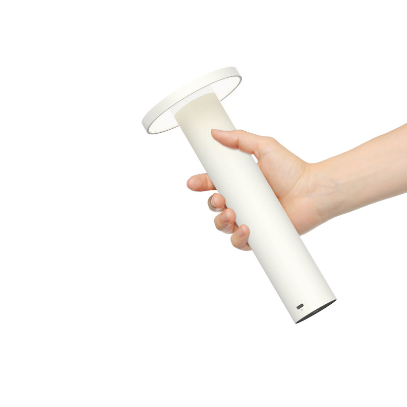 Luci Portable LED Table Lamp, Matte White