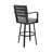 Cemalettin Aluminum Outdoor Stool with Cushion-422743748-422743751-414083255