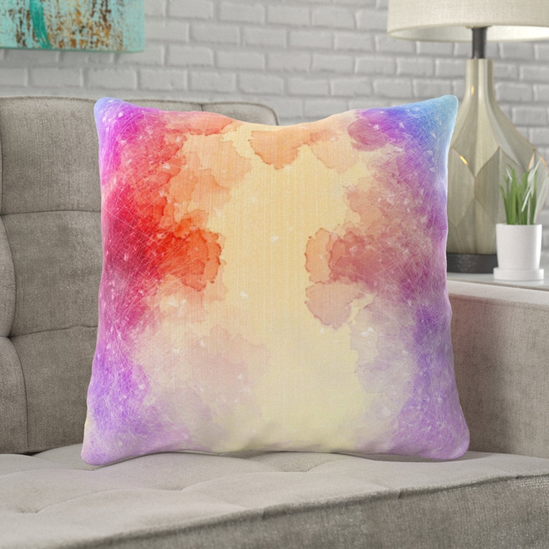 Coussin décoratif Coso, Microsuède, Intérieur 