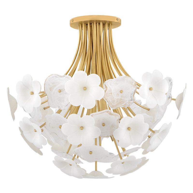 Fredrick Ramond Marianne Medium Semi-Flush Mount