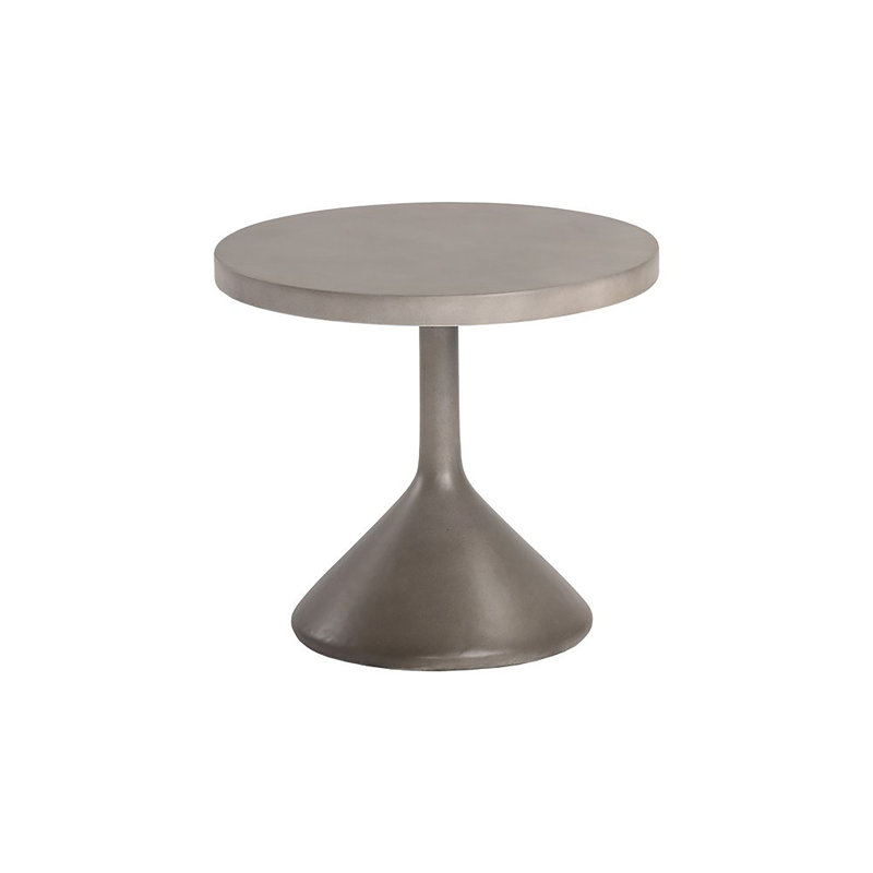 Table de bout en béton Maus - gris