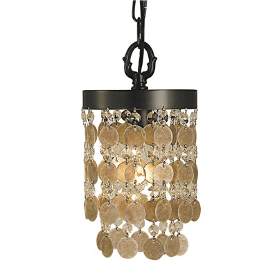 Luminaire suspendu unique à niveaux de 8 lumières Cleghorn