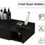 Thame Wall-mounted barber station with barber cabinet, without mirror-1991614042