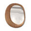 Miroir mural asymétrique en bois manufacturé-407013672-407013679