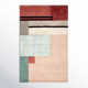 Runway Geometric Handmade Tufted Beige Area Rug