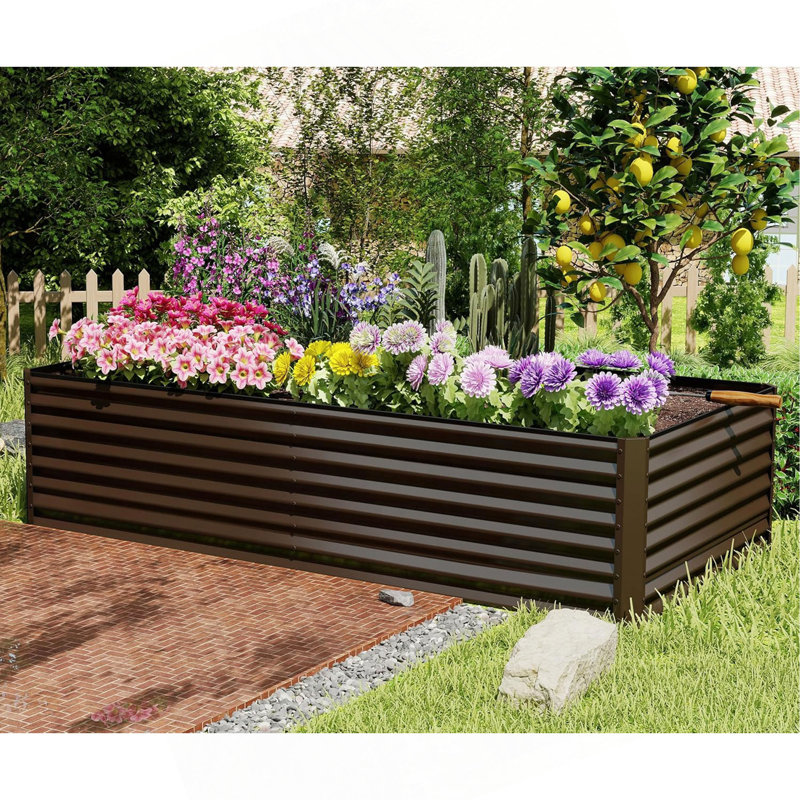 Galvanized Raised Garden Bed - Thumbnail 2