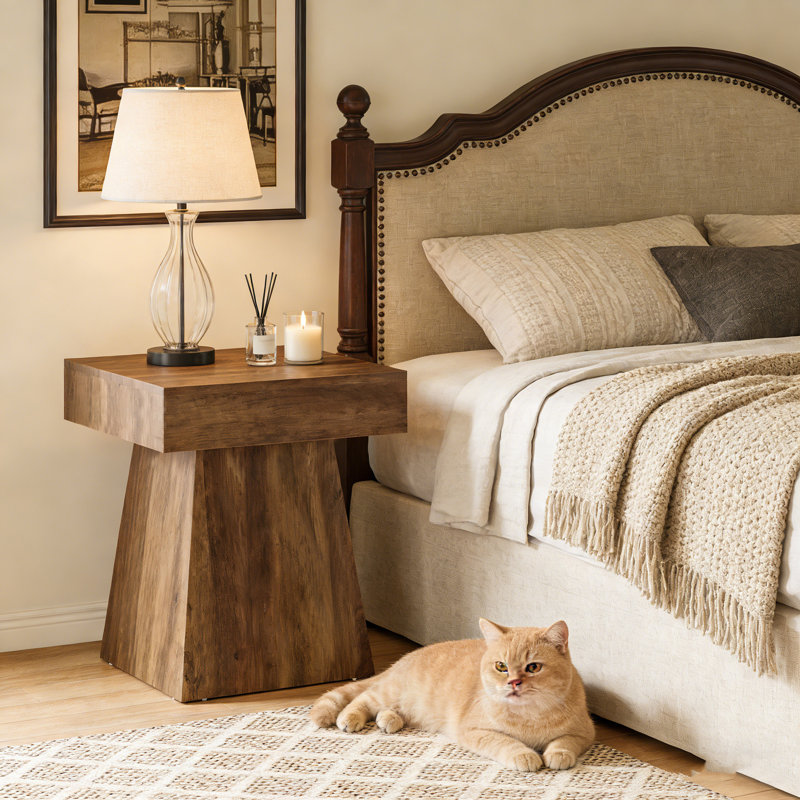 19.8" Square End Table