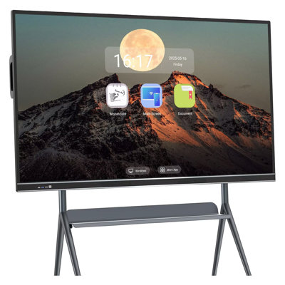 JYXCN Smart Board 75 Inch All-in-One Digital Signage Display for Retail, Restaurants & Event Advertising?4k Monitor