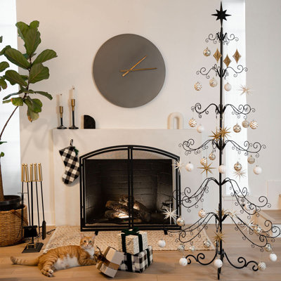 77" H Metal Ornament Display Stand