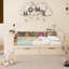Lit plateforme simple en bois avec tablettes de rangement, tiroirs, station de charge-1749704033-1749704032