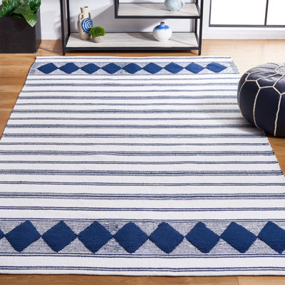 Breckenridge Flat Weave Cotton Geometric Rug