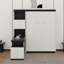 Lit escamotable double avec bureau et armoires