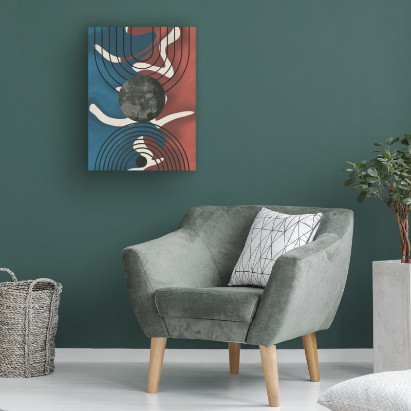 Art sur toile bolologien, petit doyen, H 14 po x l 19 po