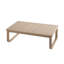 Table basse d'extérieur Delavina en eucalyptus naturel-1657092051