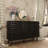 Sidney 47.2'' W 3 Doors Accent Cabinet With Adjustable Plate-515651675