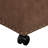 Rectangle Faux Leather Storage Ottoman with Casters-411278498