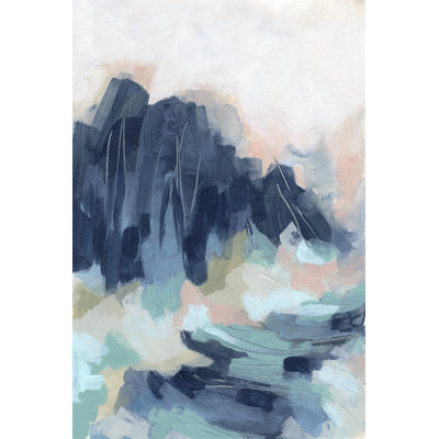 Sunset Surf I - Painting on Canvas